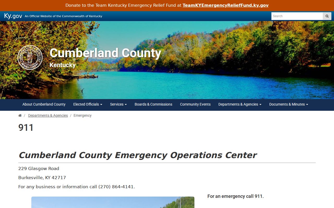 Burkesville criminal records shared county dispatch page